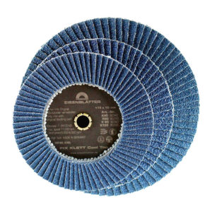 Hitromenjalni lamelni brusni disk eisenblätter fix klett cool top®, za brušenje jekel, nerjavečih jekel in barvnih kovin.