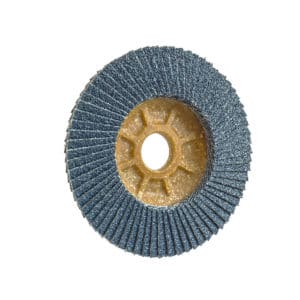 Lamelni brusni disk Eisenblätter PLANTEX® COOL TOP® UNIVERSAL, s krožnikom iz naravnih valen za vse kovine, nerjeveča jekla in plastiko.