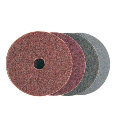 Polirni disk MINI FIX SC FLIS, namenjen odstranjevanju sledi oksidacije na kovinah ter finemu brušenju kovin, lesa in trdih plastik.