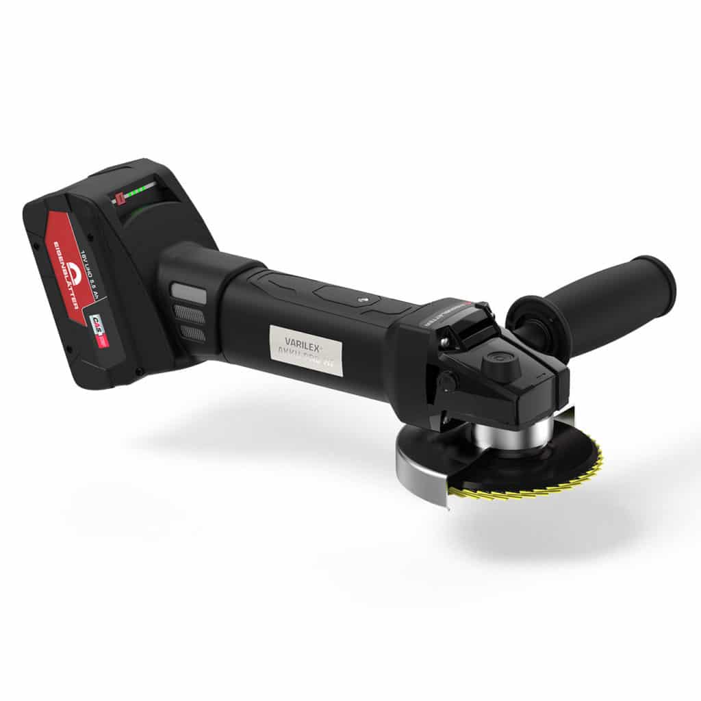 Akumulatorski kotni brusilnik Eisenblätter VARILEX® AKKU PRO HT BASIC SET - slika 4