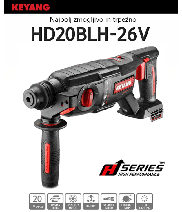 file Akumulatorsko vrtalno kladivo Keyang HD20BLH 26V – 18V brez baterije celoten opis 11