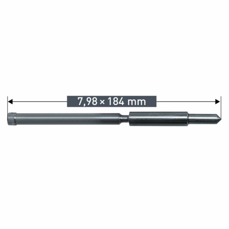 Dvodelna izmetna igla 7,98 x 184mm - 2 kosa
