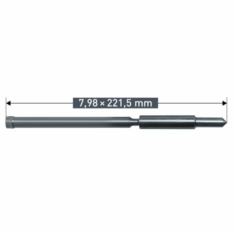 Dvodelna izmetna igla 7,98 x 221,5mm - 2 kosa