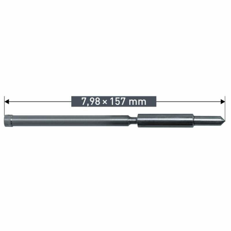 Dvodelna izmetna igla KARNASCH - 7,98 x 157mm - 2 kosa