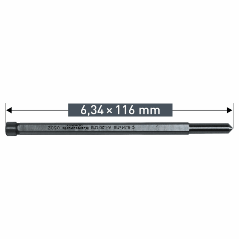 Izmetna igla 6,34 x 116mm - 2 kosa