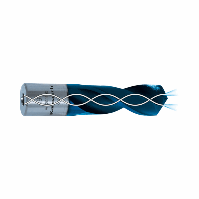 Spiralni sveder KARNASCH ASP + DURABLUE, PRO-LINE & RAIL-LINE – Weldon/Fein Quick-In vpetje – globina reza: 30/40mm - slika 2