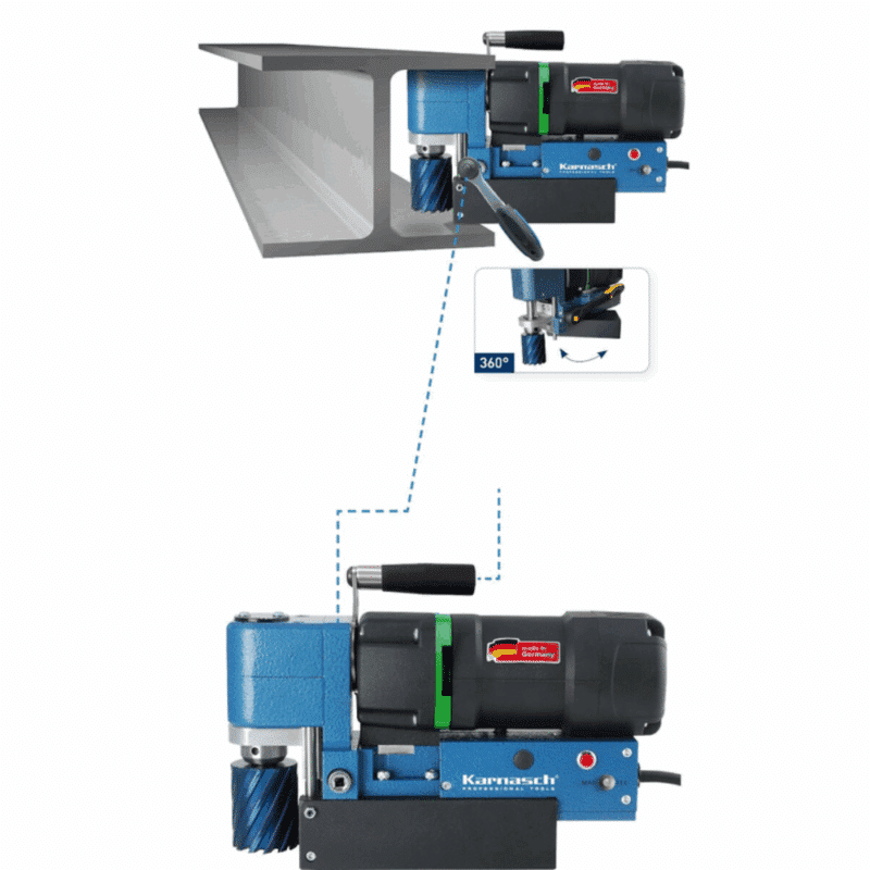 Kotni magnetni vrtalnik KARANASCH - KALP 45 BLUE-MAG - slika 5