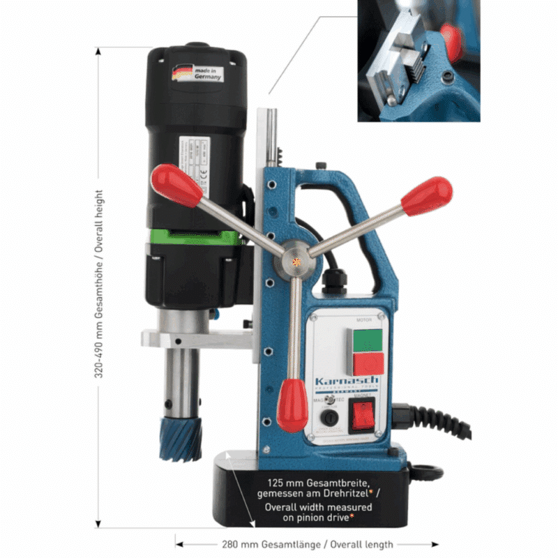 Magnetni vrtalnik KARANSCH - KA 38 BLUE-MAG - slika 2