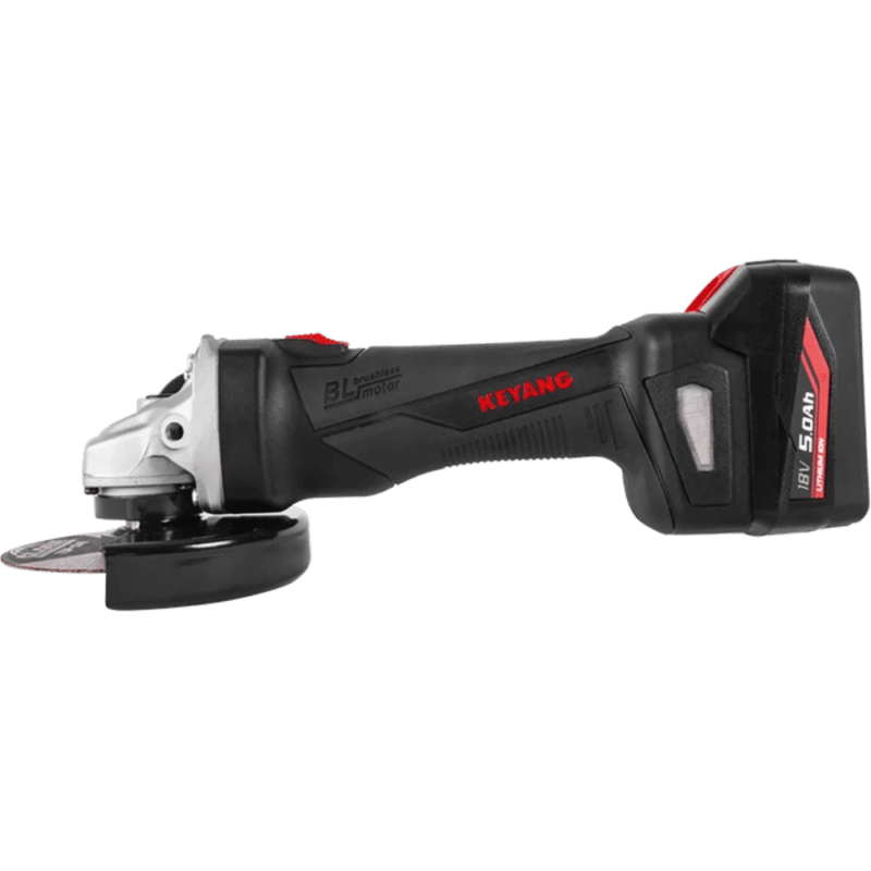 Akumulatorski kotni brusilnik KEYANG DG18BL-125S - 18V 5,0Ah - slika 2