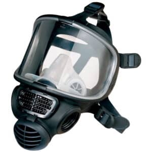 Celoobrazna maska 3M FF-302 - velikost M/L, za večkratno uporabo, ki jo je mogoče uporabljati z 3M dihalnimi sistemi ali 3M filtri serije DT. Zagotavlja zaščito pred številnimi tveganji v delovnem okolju.