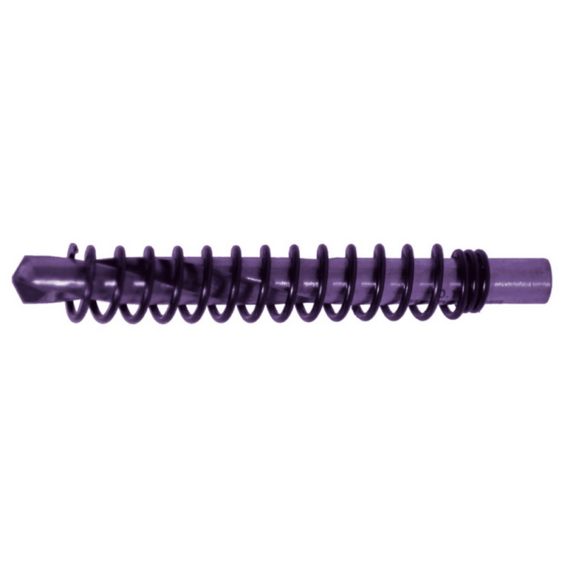 Centrirni sveder - prevlečen - 6x60mm - z izmetno vzmetjo - slika 2