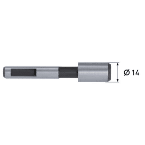 Centrirno vodilo – 14mm – za stožčasto grezilo z vodilom Karnasch – št. art.: 201455 UPORABA: Centrirna vodila zagotavljajo visoko stabilnost in preciznost.