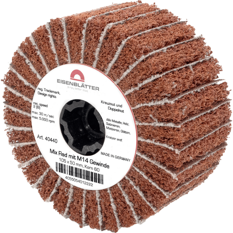 Čistilni kolut Eisenblätter Mix Wheel - 105 x 50mm, M14 - slika 2