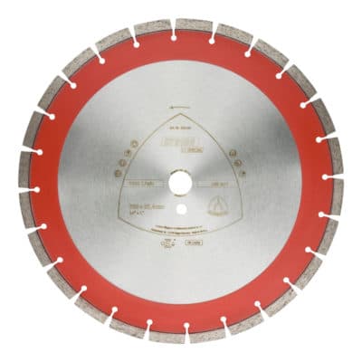 Diamantna rezalna plošča Klingspor DT 910 B Special, za hitre reze na starem in močneje armiranem betonu.