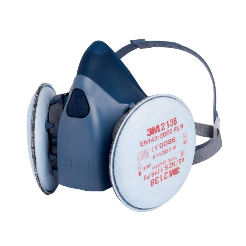 Filter 3M 2138 P3 R - z aktivnim ogljem - proti organskim hlapom in ozonu - slika 4