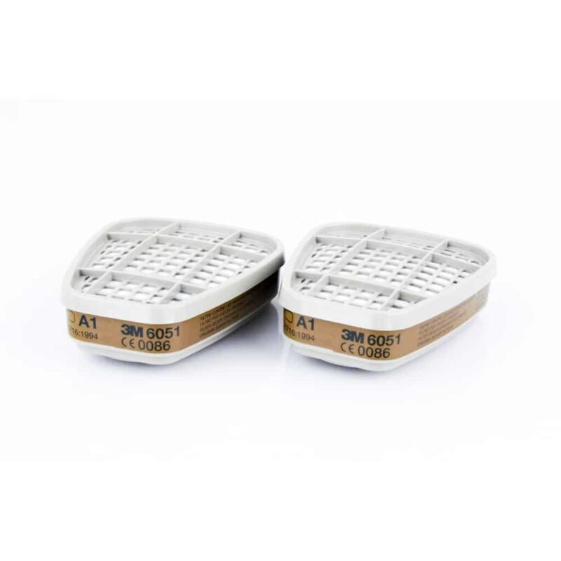 Filter 3M 6051 A1 - proti organskim plinom in hlapom - slika 3
