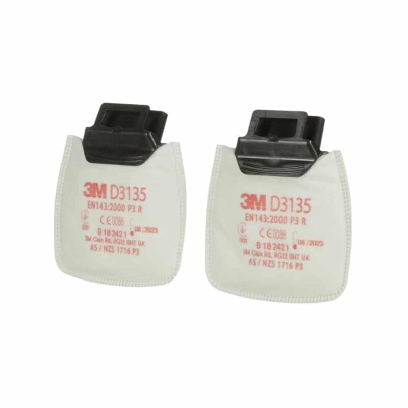Filter 3M Secure Click D3135 P3 R - proti trdim in tekočim delcem - slika 3