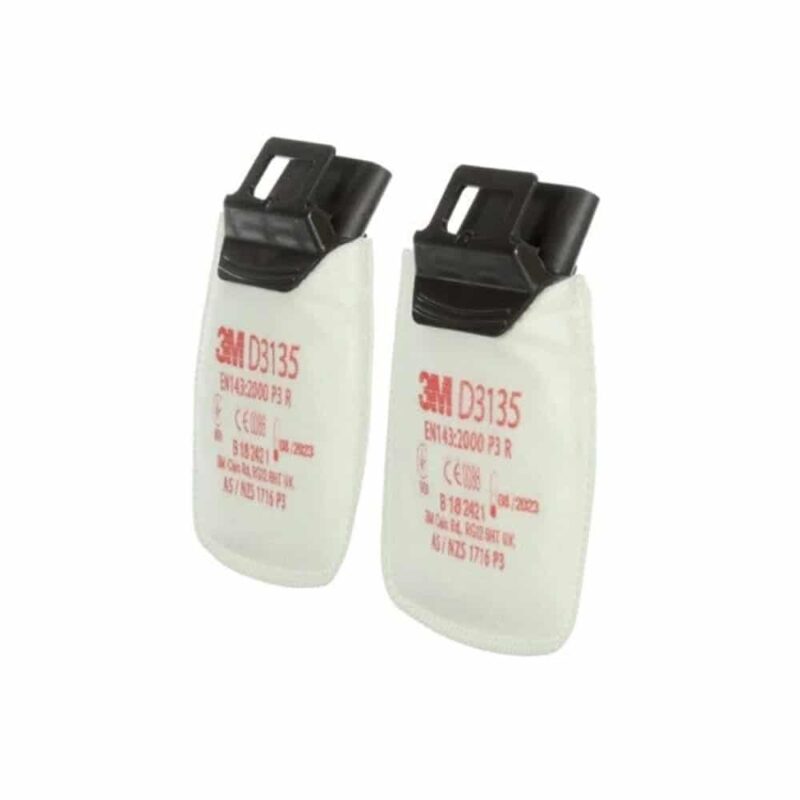 Filter 3M Secure Click D3135 P3 R - proti trdim in tekočim delcem - slika 2
