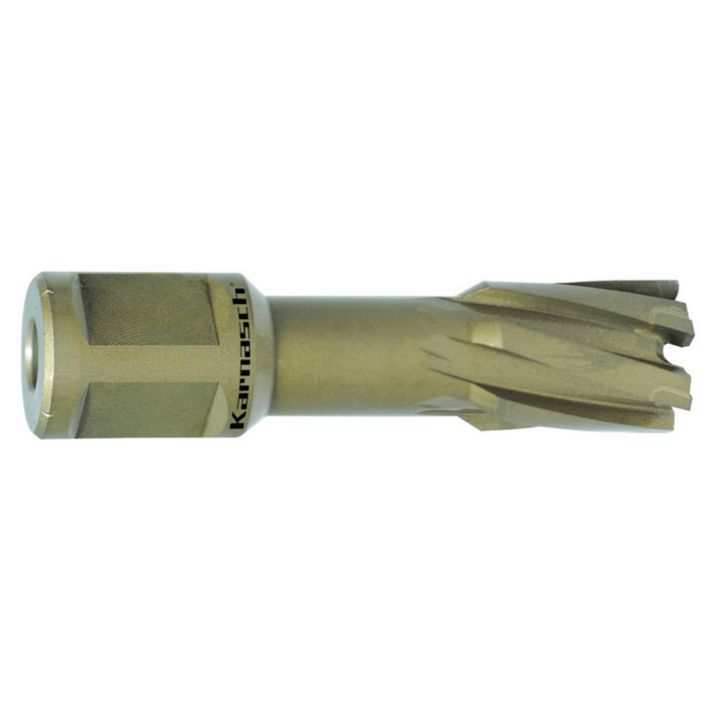 Kronski sveder KARNASCH HARD-LINE40, s trdokovinskim ozobljenjem, WELDON vpetje – globina reza: 40mm - slika 2