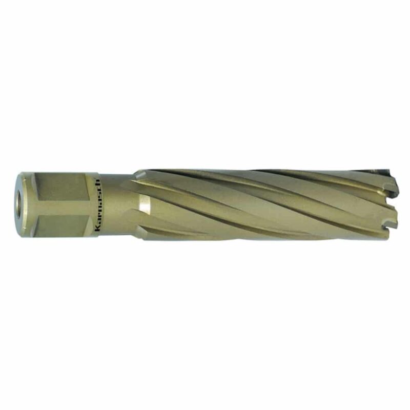 Kronski sveder KARNASCH HARD-LINE80, s trdokovinskim ozobljenjem, WELDON vpetje – globina reza: 80mm - slika 2