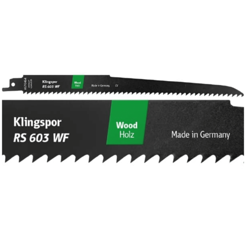 List sabljaste žage Klingspor RS 603 WF Supra – krom vanadij (5 kosov) - slika 2