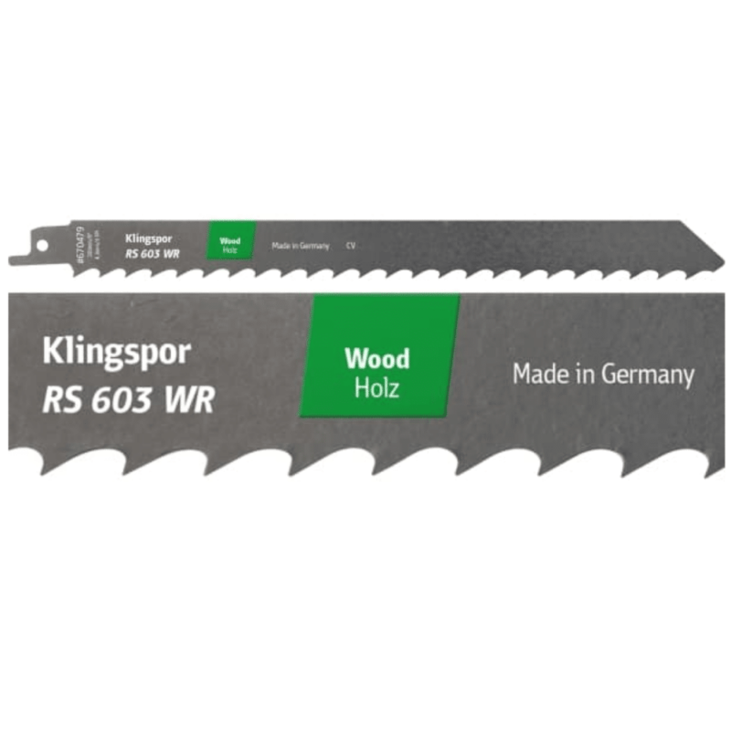 List sabljaste žage Klingspor RS 603 WR Supra – krom vanadij (5 kosov) - slika 2