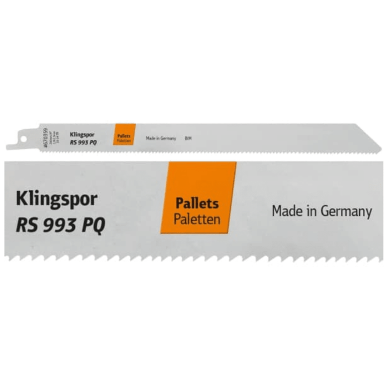 List sabljaste žage Klingspor RS 993 PQ Special – Bi-Metal (5 kosov) - slika 2