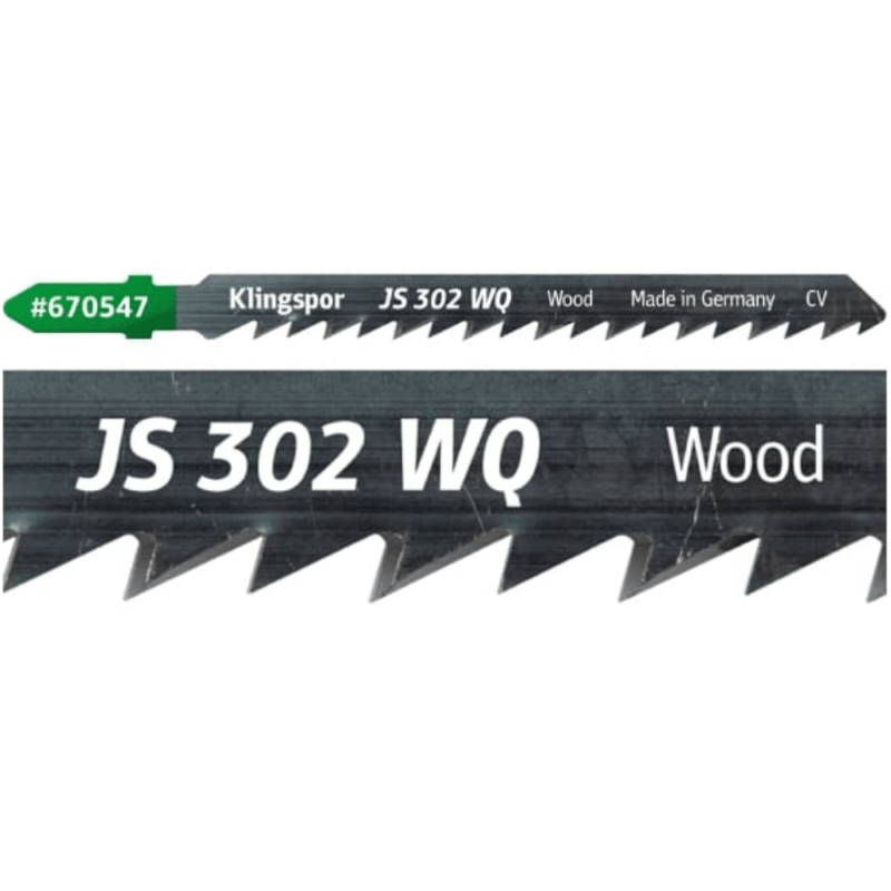List vbodne žage Klingspor JS 302 WQ Extra - krom vanadij (5 kosov) - slika 2