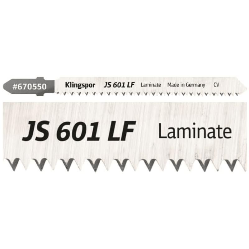 List vbodne žage Klingspor JS 601 LF Supra – krom vanadij (5 kosov) - slika 2
