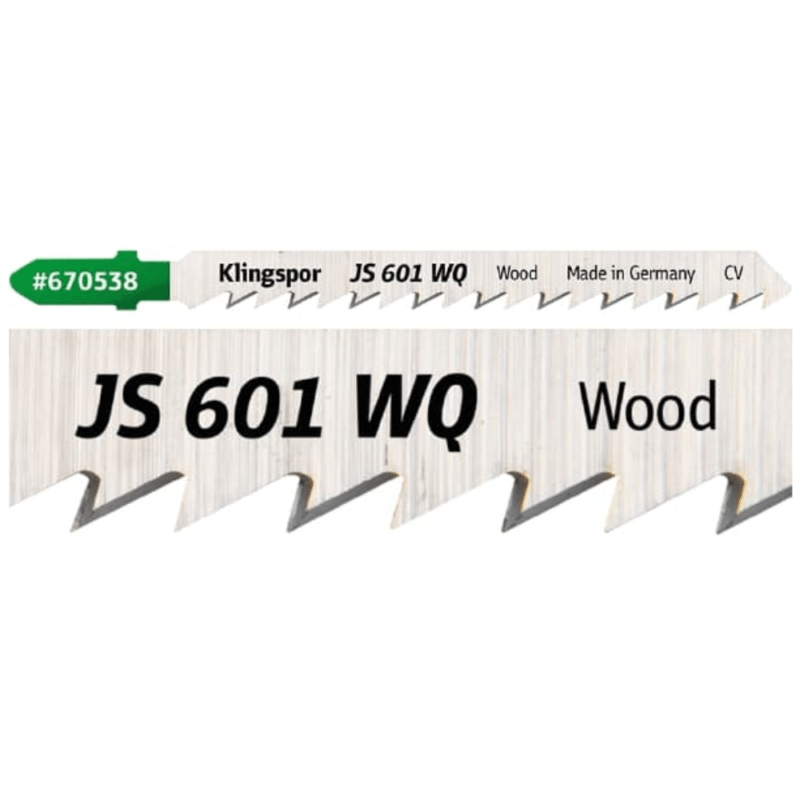 List vbodne žage Klingspor JS 601 WQ Supra – krom vanadij (5 kosov) - slika 2