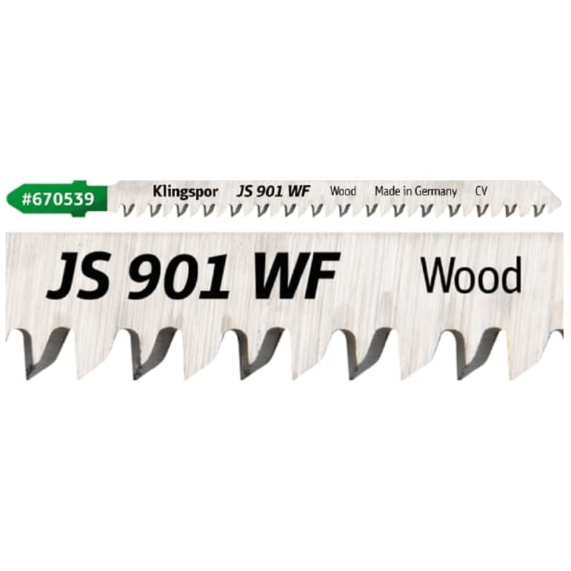 List vbodne žage Klingspor JS 901 WF Special – krom vanadij (5 kosov) - slika 2