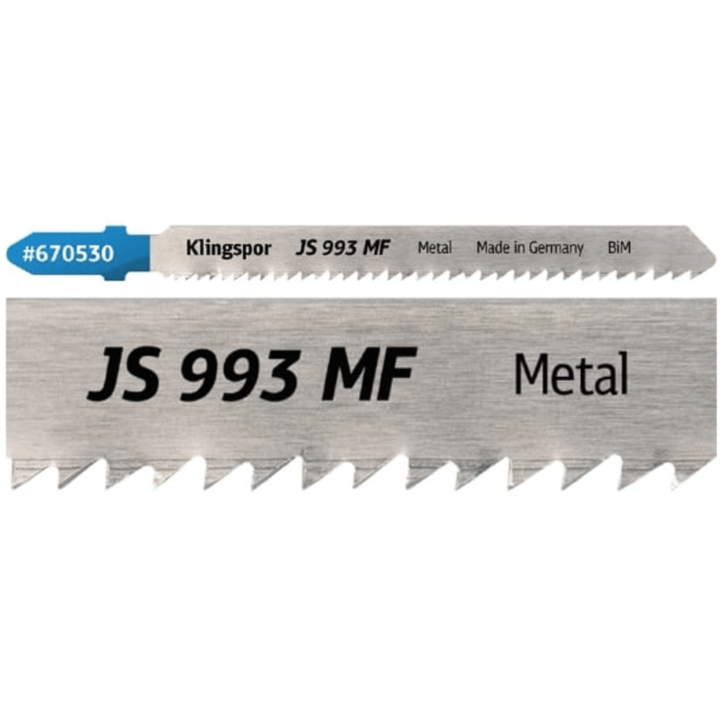 Bi-Metal list vbodne žage Klingspor JS 993 MF Special (5 kosov) - slika 2
