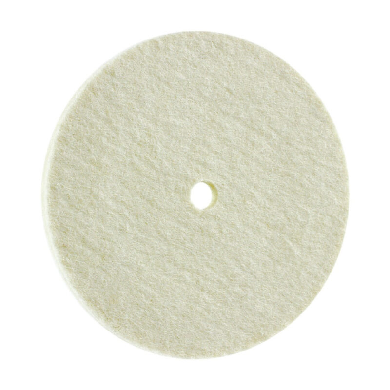 Polirni disk FIX KLETT FILC, iz kakovostnega merino filca, berz dodanih veziv, je namenjen za poliranje nerjavečega jekla, aluminija, barvnih kovin in umetnih mas, na visok sijaj.