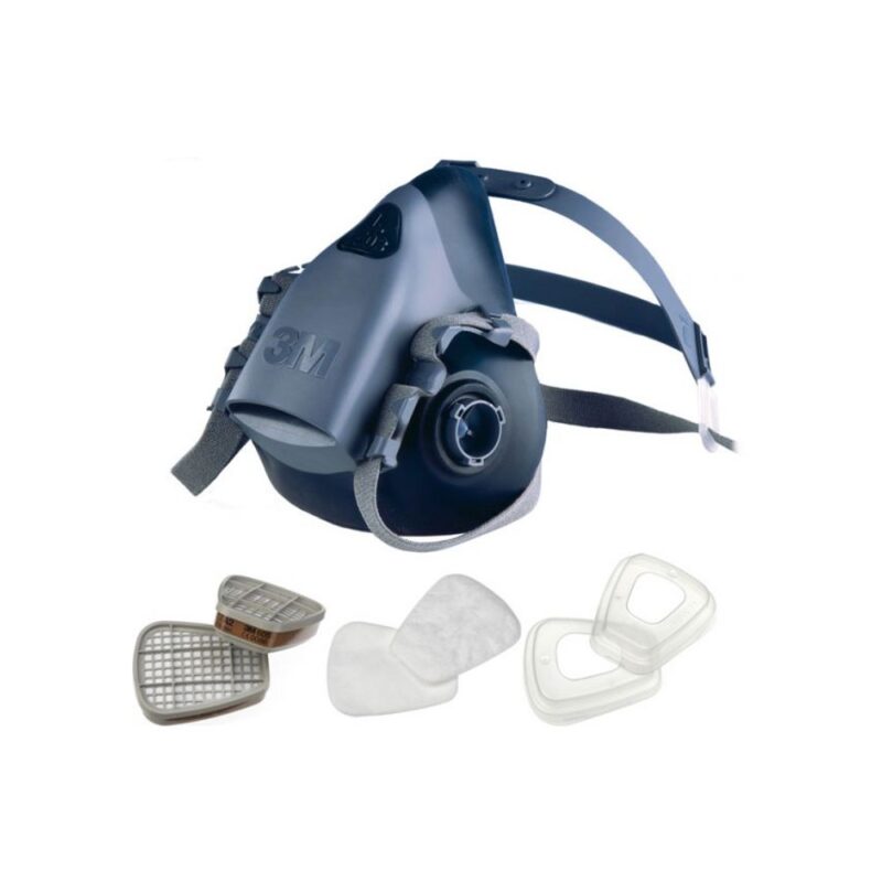 Polobrazna maska 3M 7523L komplet A2P3 - slika 2