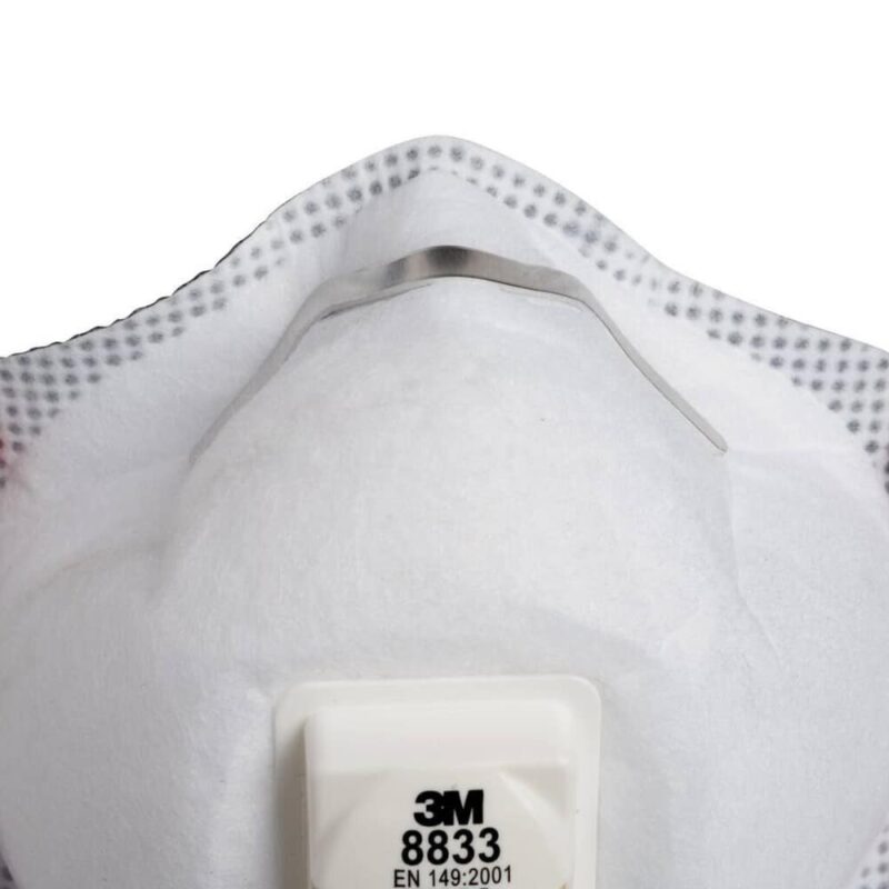 Respirator 3M 8833 FFP3 - z izdihovalnim ventilom - slika 3