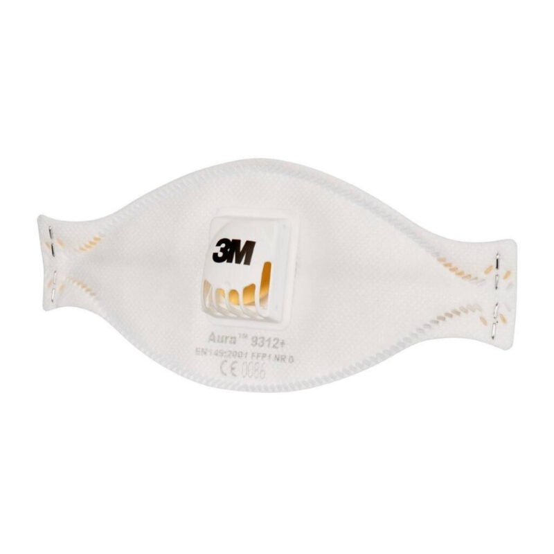 Respirator 3M 9312+ Aura Komfort FFP1 - z izdihovalnim ventilom - slika 3