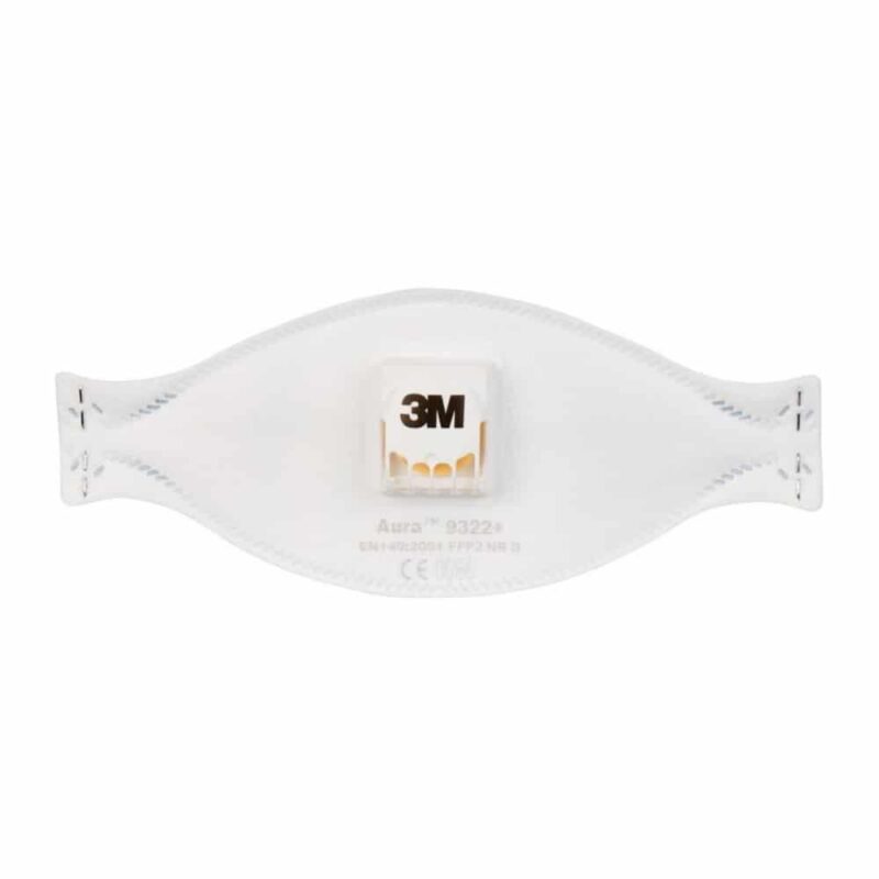 Respirator 3M 9322+ Aura Komfort FFP2 - z izdihovalnim ventilom - slika 3