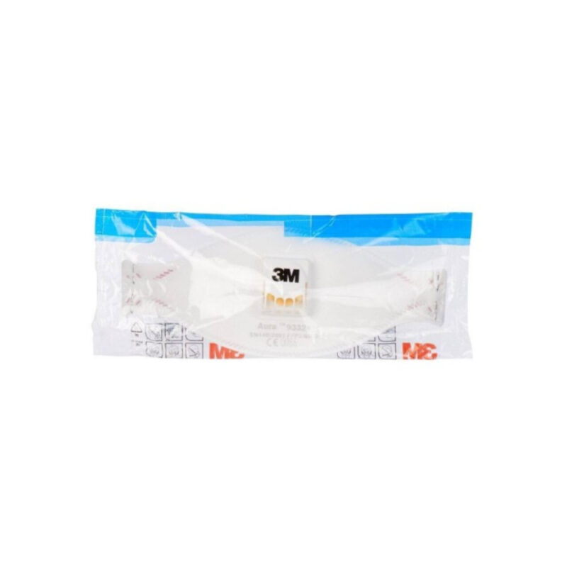 Respirator 3M 9332+ Aura Komfort FFP3 - z izdihovalnim ventilom - slika 3