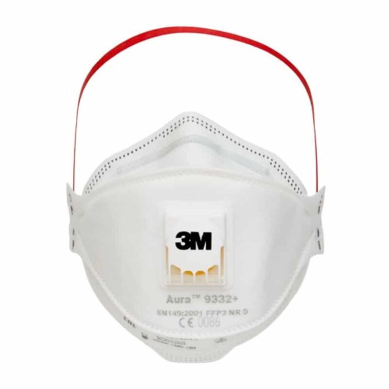 Respirator 3M 9332+ Aura Komfort FFP3 - z izdihovalnim ventilom - slika 5