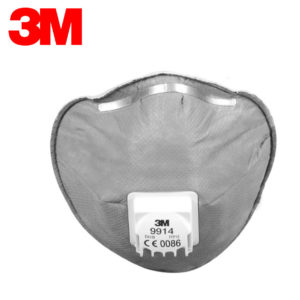 Respirator 3M 9914 FFP1 - z izdihovalnim ventilom – zaščita pred prahom in neprijetnimi vonjavami
