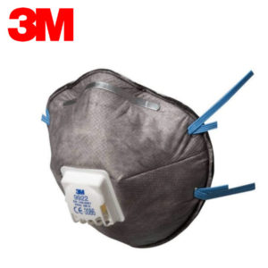 Respirator 3M 9922 FFP2 - z izdihovalnim ventilom - zaščita pred aerosoli, ozonom in naprijetnimi organskimi vonjavami
