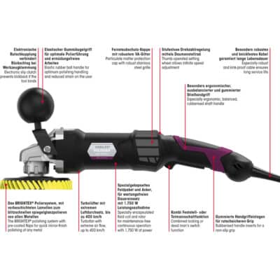 Ročni polirnik Eisenblätter VARILEX POLISHER HT BASIC SET - Image 4