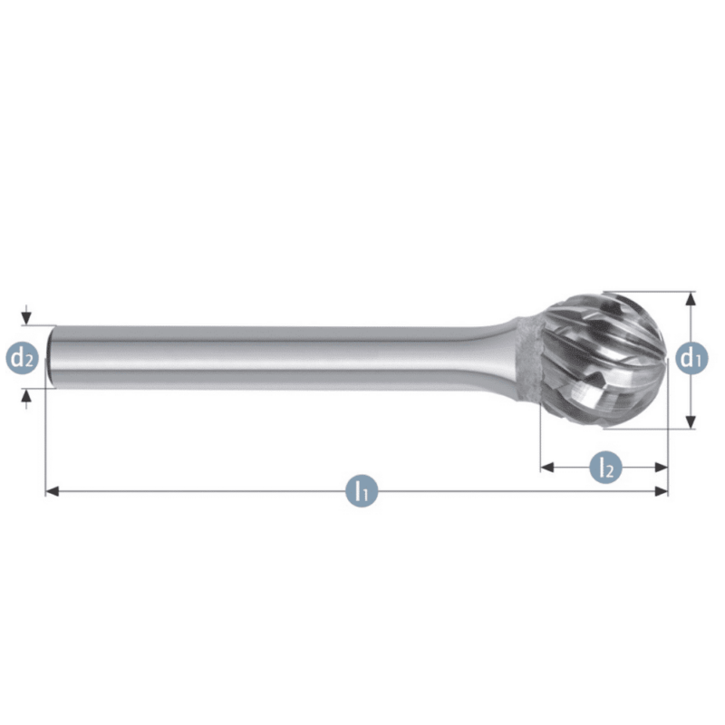 Roto rezkar Garryson INOX CUT – Oblika KUD - slika 2