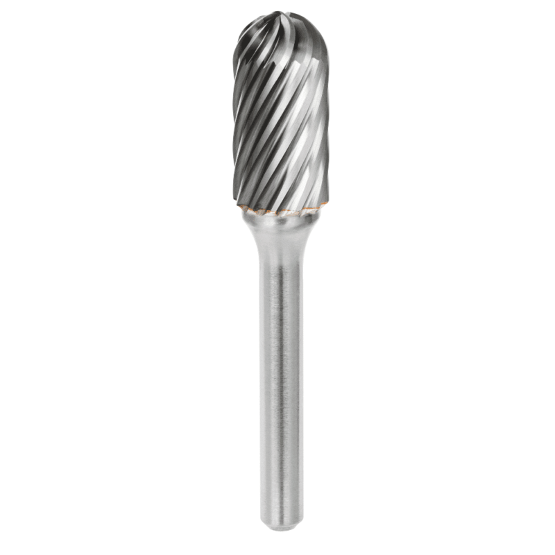 Roto rezkar Garryson INOX CUT – Oblika WRC – z enojnim nasekom – za obdelavo nerjavečih jekel, izdelan iz karbidne trdine – za obdelavo spojev in varov.