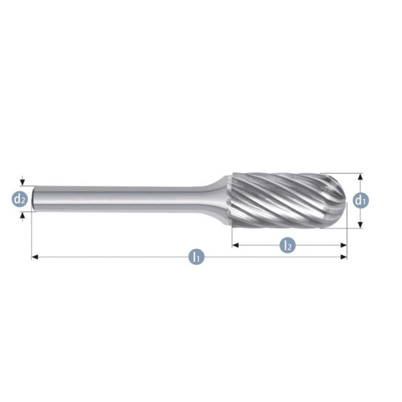 Roto rezkar Garryson INOX CUT – Oblika WRC - slika 2