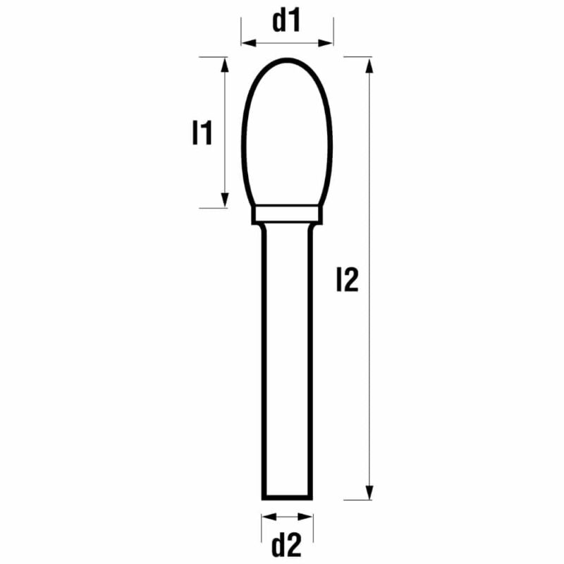 Roto rezkar Garryson NG6 ACCELERATOR Oblika E (TRE) - slika 2