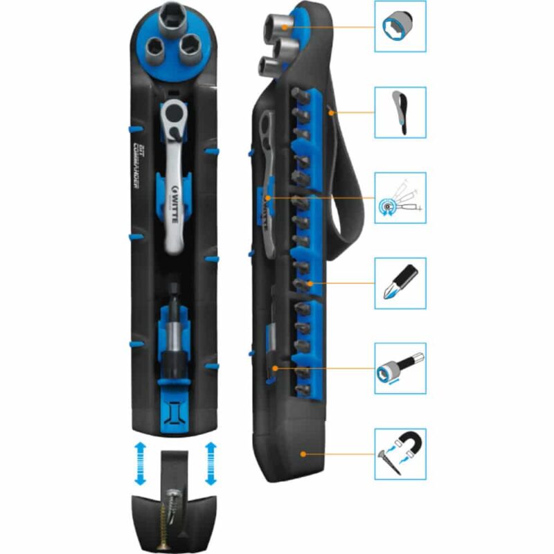 Set vijačnih nastavkov WITTE BITCOMMANDER (35-delni) - slika 5