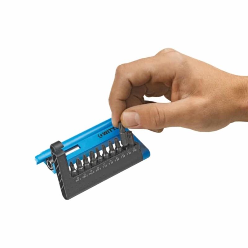 Set vijačnih nastavkov WITTE COMBIT BOX 11 - Stainless Torx/PH/PZ (11-delni) - slika 2
