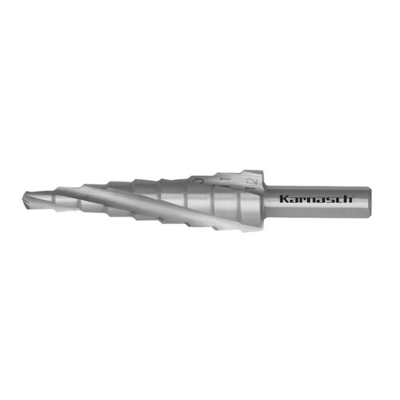 Stopničasti sveder KARNASCH HSS-XE (4 – 12mm) – 3 rezila - slika 2