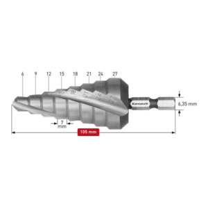 file misk stopnicasti sveder karnasch hss xe sestkotno vpetje 6 27 mm